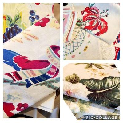 Vintage table clothes