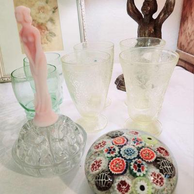 Fenton September Morn, Paperweights