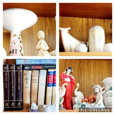 Sasha Brastoff, Florence Ceramics, Zane Grey Books, Lladro Mermaid