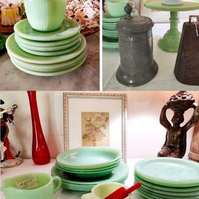 Fireking Jadeite Restaurant Dishes