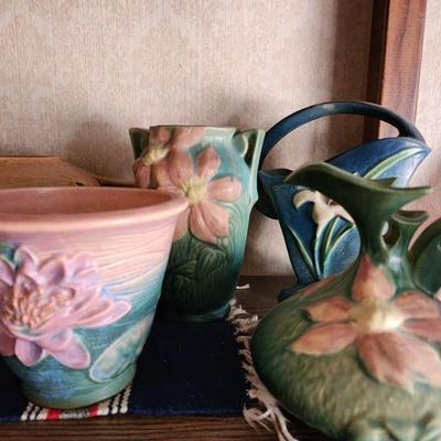 Rookwood, Roseville, Weller and McCoy Pottery