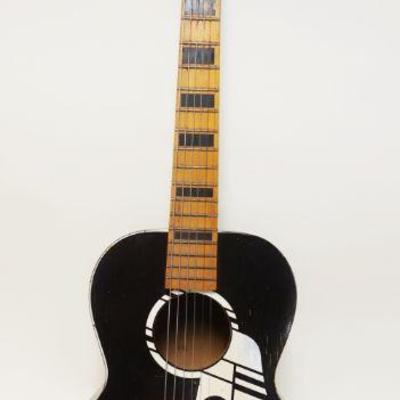 1030	OLD KRAFTSMAN 6 STRING ACOUSTIC GUITAR, APPROXIMATELY 38 IN LONG
