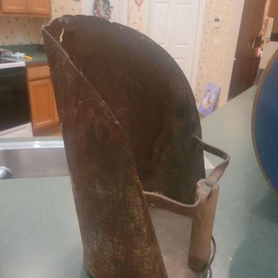 Old scoop and strainer