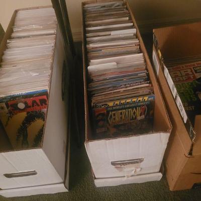All kinds of comic books
