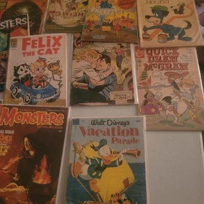 All kinds of comic books
