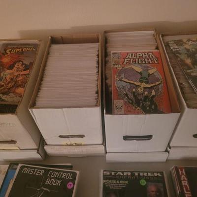 All kinds of comic books