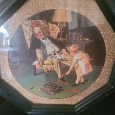 Norman Rockwell collectors plate
