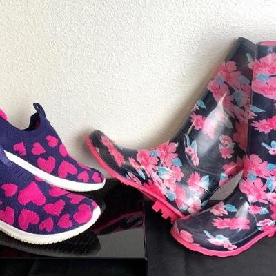 Kids Skechers and boots