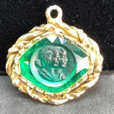Intaglio wax seal Pendant