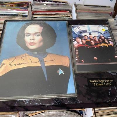 Autographed Star Trek