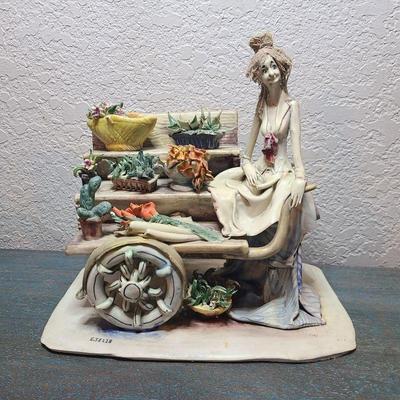 Emilio Tezza Signed Italian Sculpture