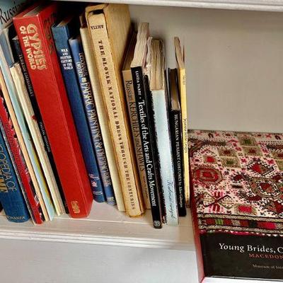 Lot 036-B: Textile and Costume Design Library

Features: A wide-ranging and eclectic reference library of softcover and hardcover texts,...