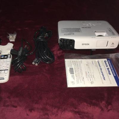 Lot 071-MM: Epson VS230 Portable Projector
(From the manufacturer):
Essential projector features for the business on a budget
The VS230...