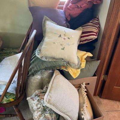 Pillows galore