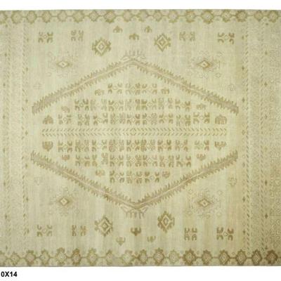 Hand knotted Indian Modern Rug 10'0" x 14'0"
$2800...
