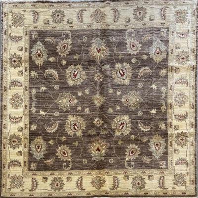 Pakistani Hand-Knotted Rug 6'8" x 6'6"
$1301...