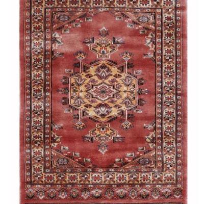Hand knotted Kafkazi Rug 4'1" x 2'8"
$326...