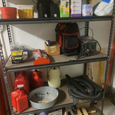 Gas cans and more miscellaneous tools and such
