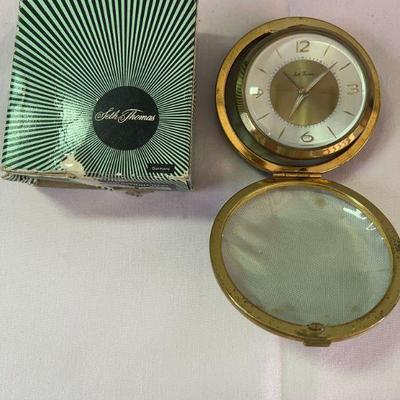 Seth Thomas -green dial luminous clock