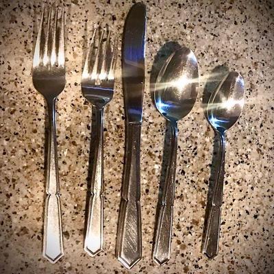 Stainless set for 12!!