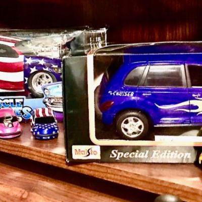 Diecast PT Cruisers in original boxes