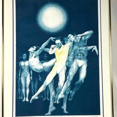 #32 â€¢ G. H. Rothe: "Alvin With The Dutch" Signed Limited Edition Mezzotint 222/300, Framed
