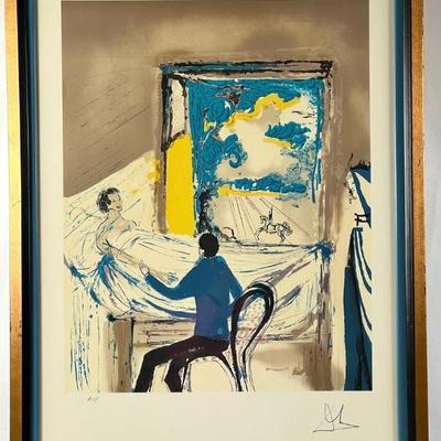 #18 â€¢ Salvador Dali: "The Doctor" Signed Original Artist Proof Lithograph 1980 from Series "L' Adventure...