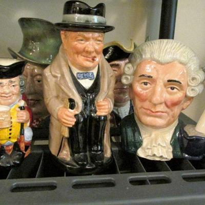 Winston Churchill Toby Mugs