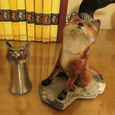 Scott fox bottle opener & stirrup cup