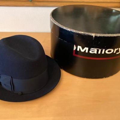 Vintage Mallory Fedora & box