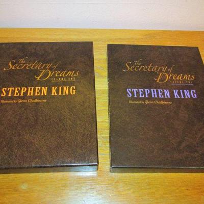 Stephen King "The Secretary Diaries" 2 vol. set