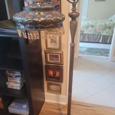 Tiffany style floor lamp