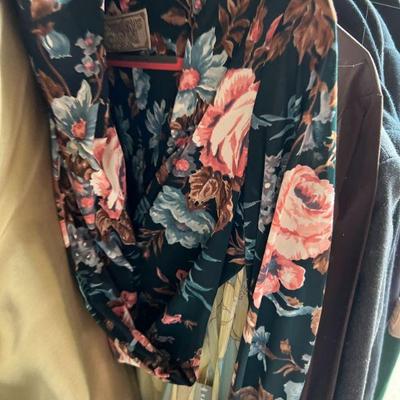 Vintage Sunday's Child Floral Long Dress $40