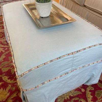 Adorable Wheeled Storage Four Seasons Ottoman from Madison Furniture Barn is waiting to address all your needs.  22â€ D x 36â€ W x...