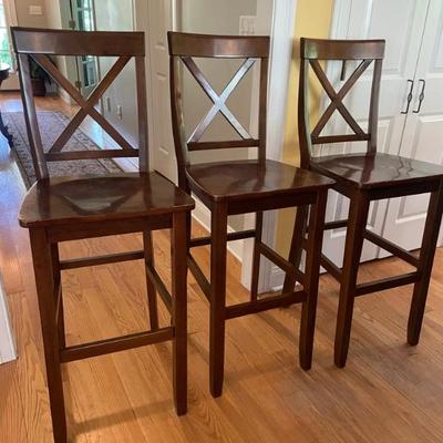 X-Back bar stools (5 available)