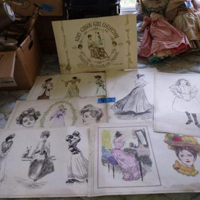 Kim Gibson collection to color or frame