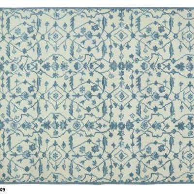 Hand knotted Indian Modern Rug 6'0" x 9'0"...