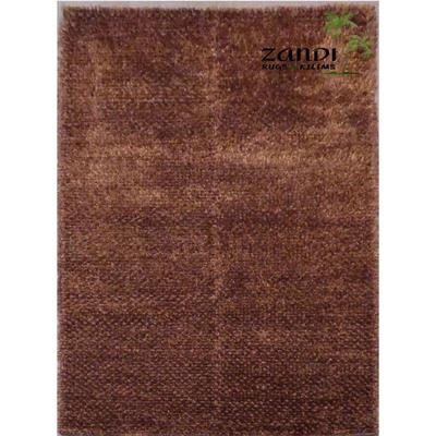Indian Hand Knotted Shaggy Rug 9' x 6'...