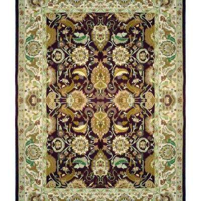 Turkish Hand-Knotted Rug 9'9" x 7'9"...