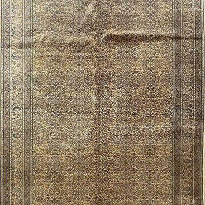 Turkish Hand-Knotted Rug 9'9" x 6'7"...