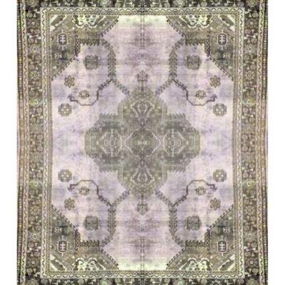 Turkish Hand-Knotted Rug 13' x 9'9"...