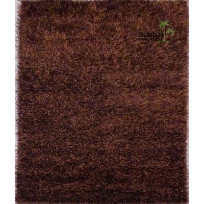 Indian Hand Knotted Shaggy Rug 9' x 6'...