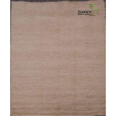 Indian Hand Knotted Shaggy Rug 9' x 6'...