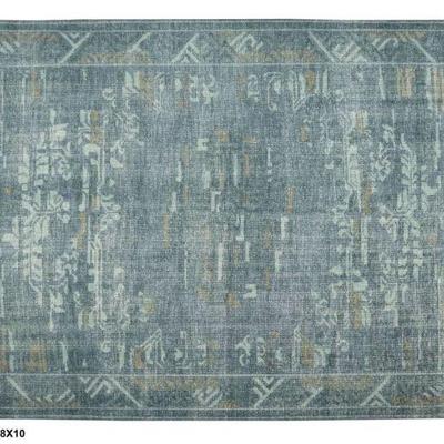 Hand knotted Indian Modern Rug 8'0" x 10'0"...