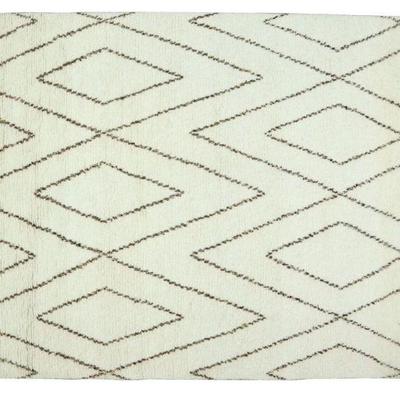Hand knotted Indian Modern Rug 6'0" x 8'0"...