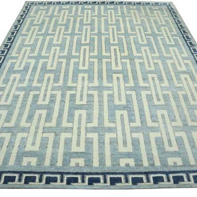 Hand knotted Indian Modern Rug 8'0" x 10'0"...