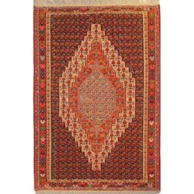 Sanandaj Persian Kilim 9'10" X 6'6"...