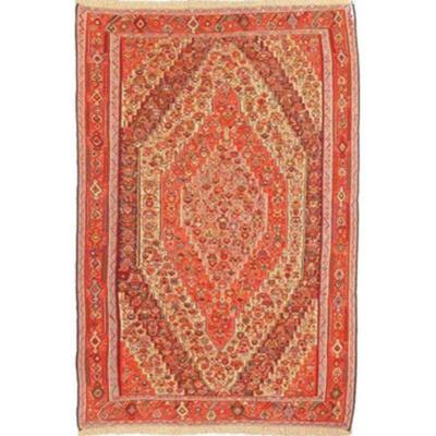 Sanandaj Persian Kilim 9'10" X 6'2"...