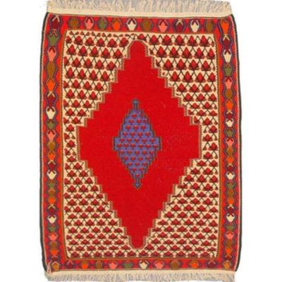 Sanandaj Persian Kilim 5'1" X 3'8"...