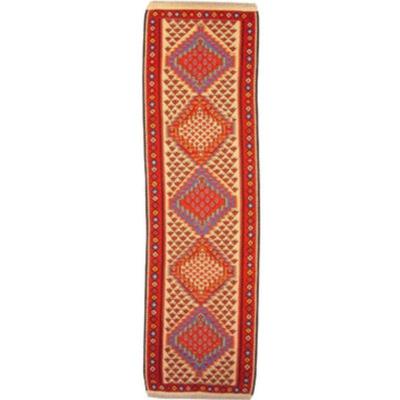 Sanandaj Persian Kilim 8'1" X 2'6"...